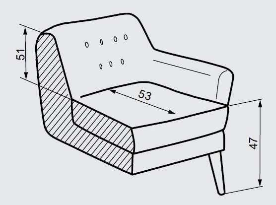 Pohovka trojsedačka Lupe (svetlosivá)