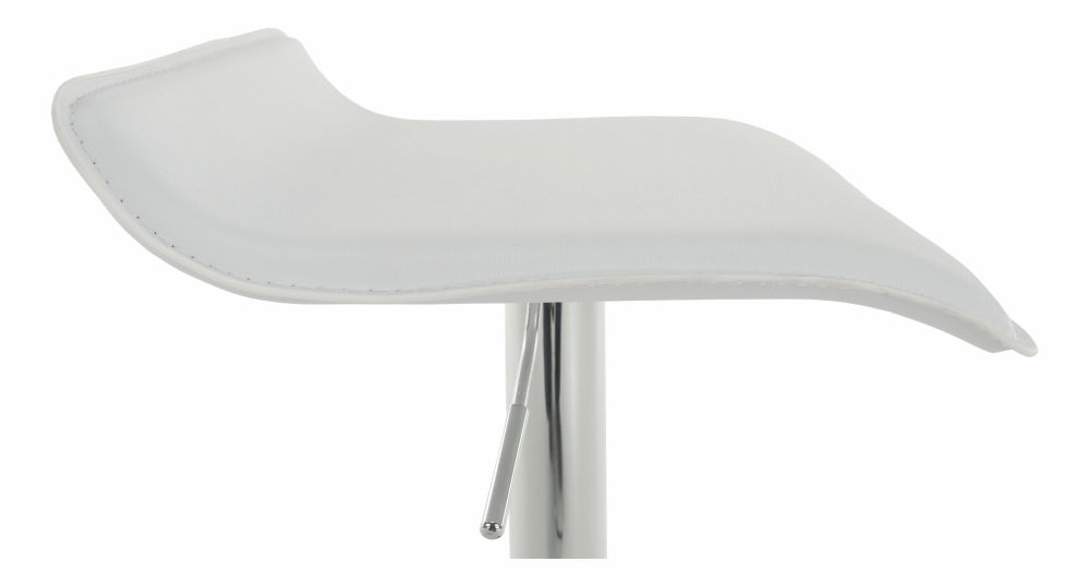 Scaun tip bar Larina (alb)