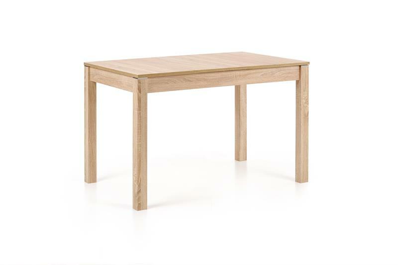 Blagovaonski stol na razvlačenje 118-158 cm Mauric (hrast sonoma) (za 4 do 6 osoba)