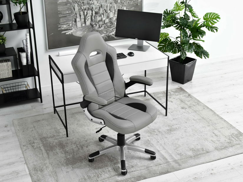 Scaun gaming Race (gri)