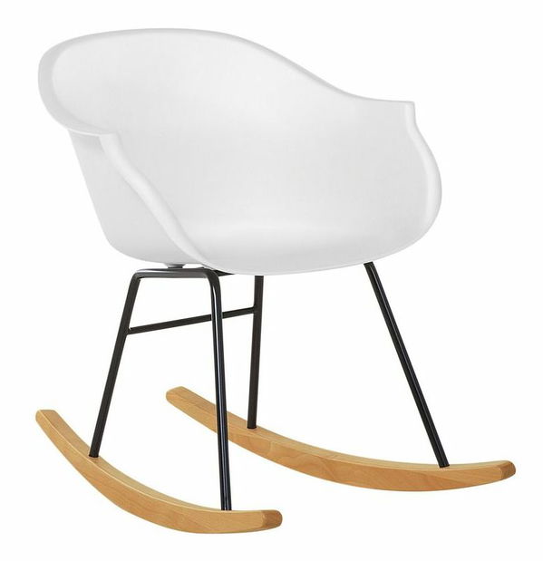 Stolica za ljuljanje Harlingen (bijela)