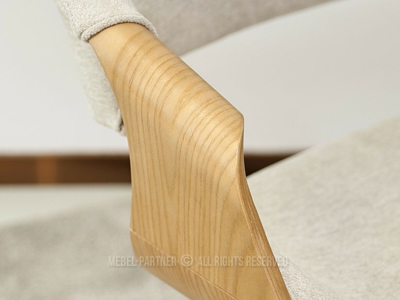 Barová stolička Bendover (béžová)