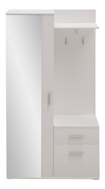 Predsieň Cless (alpská biela) (so zrkadlom)