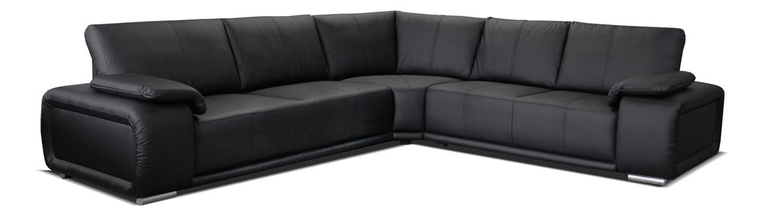 Rohová sedačka Buffalo 3+A+2 (čierna) (P)