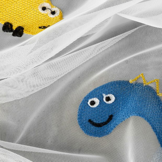 Perdea 140x250 cm Dinos (alb)