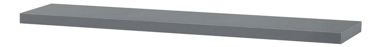 Fali polc Portero (magasfényű szürke)