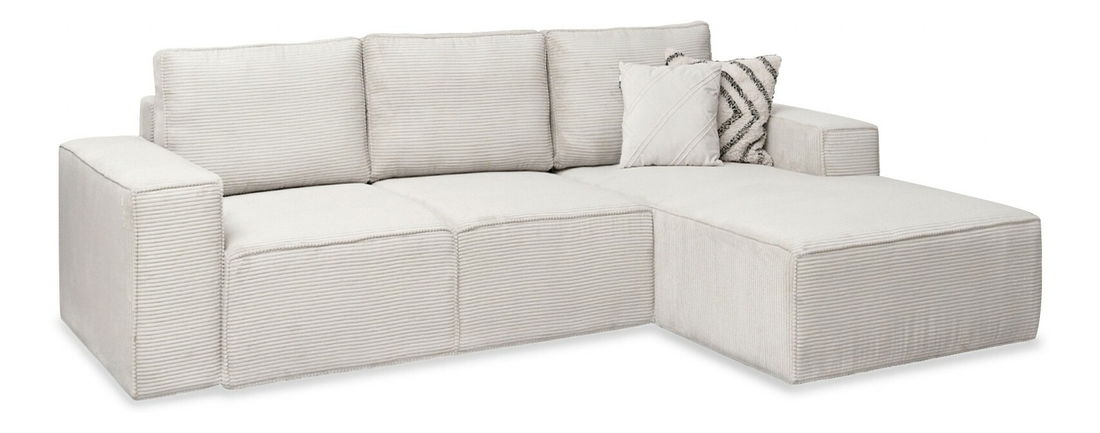 Sarokkanapé Cerebral (krém + fekete)