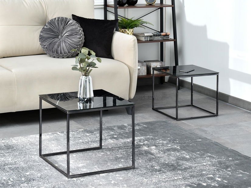 Konzolový stolík Prana Law (čierna)