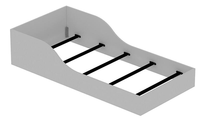 Jednolôžková posteľ Orya (biela)