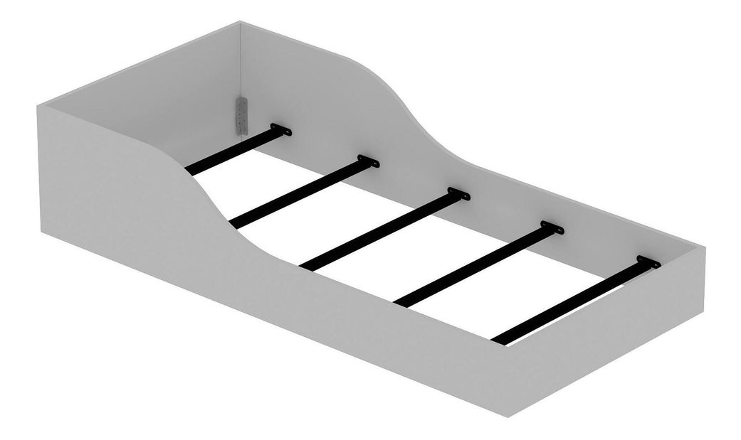 Egyszemélyes ágy Orya (fehér)