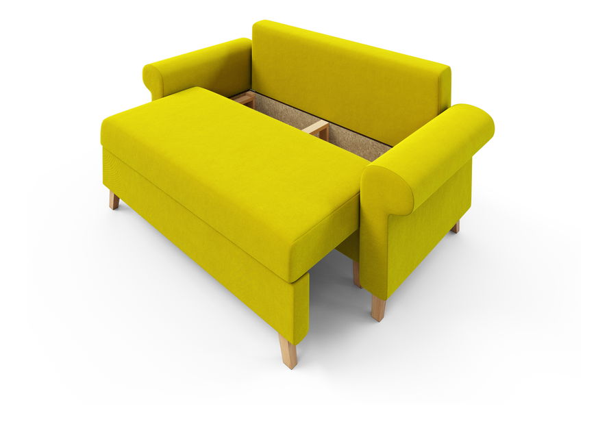 Pohovka trojsedačka Ostrol (žltá) *výpredaj