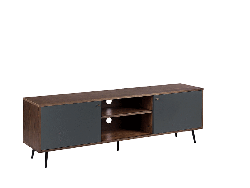 TV stolík/skrinka Patuto (sivá)