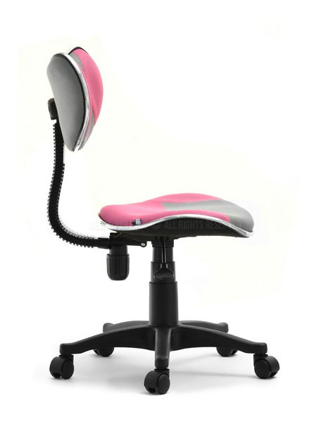 Kreslo Catty (sivoružová + čierna)