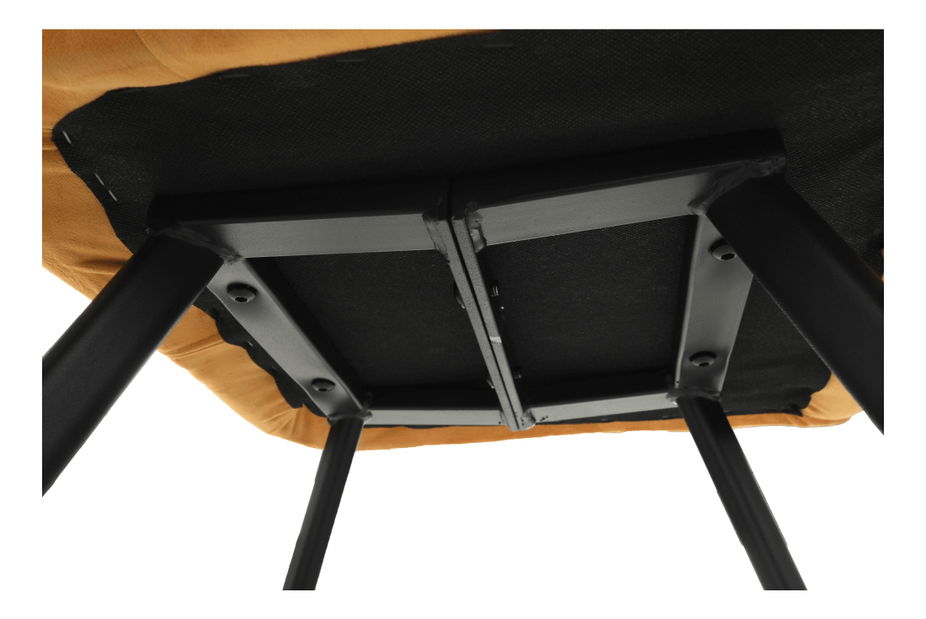 Kreslo Zela (horčicová)