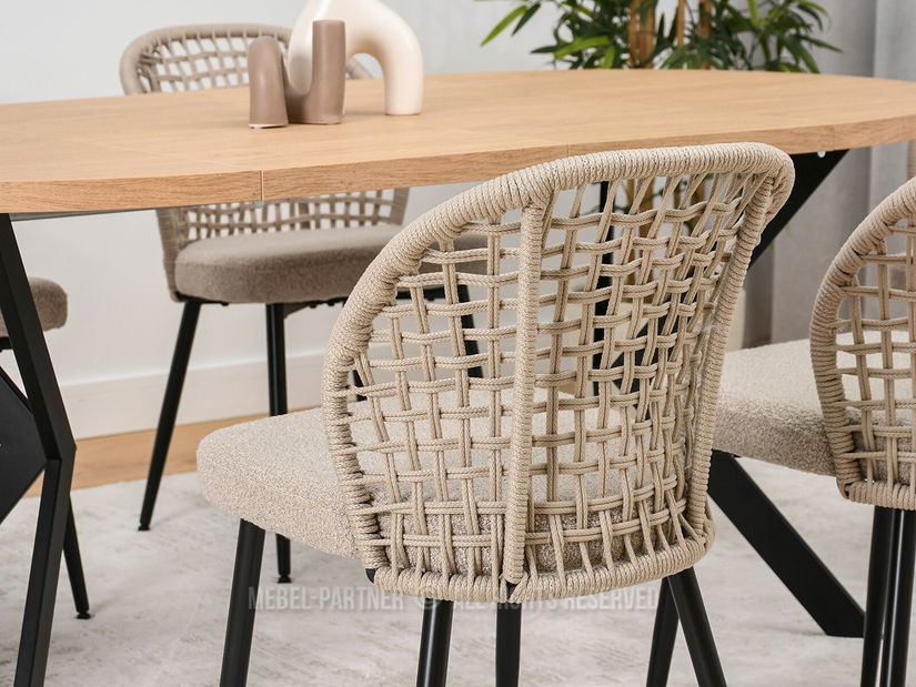 Szék Moen (bézs + fekete)