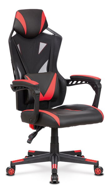 Uredska fotelja Yarbun-Y322-RED (crna + crvena)