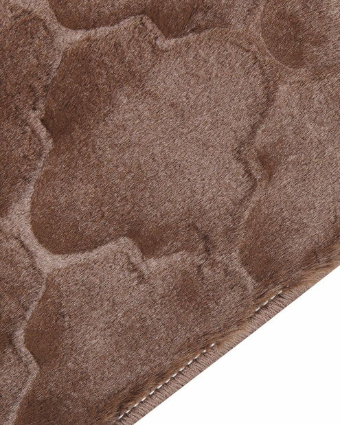 Tepih od umjetnog krzna 160 x 230 cm Gharry (smeđa)