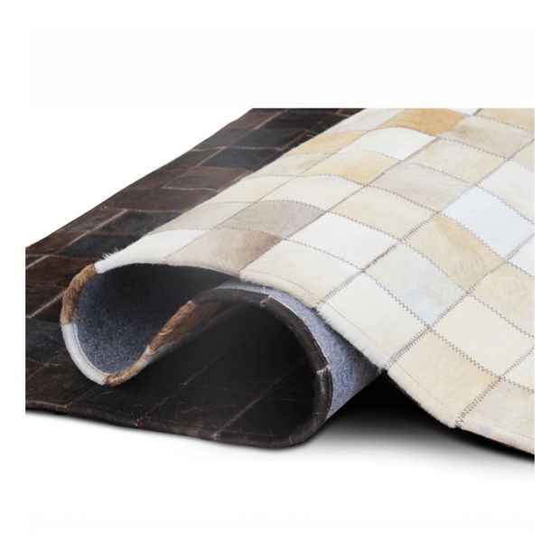 Luxusný kožený koberec 120x80 cm Kazuko typ 7