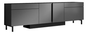 TV stolík/skrinka Parizia 2 (antracit)