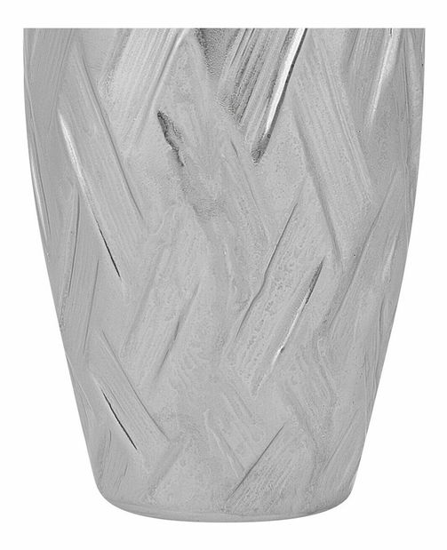 Váza AVIGNON 33 cm (sklolaminát) (strieborná)