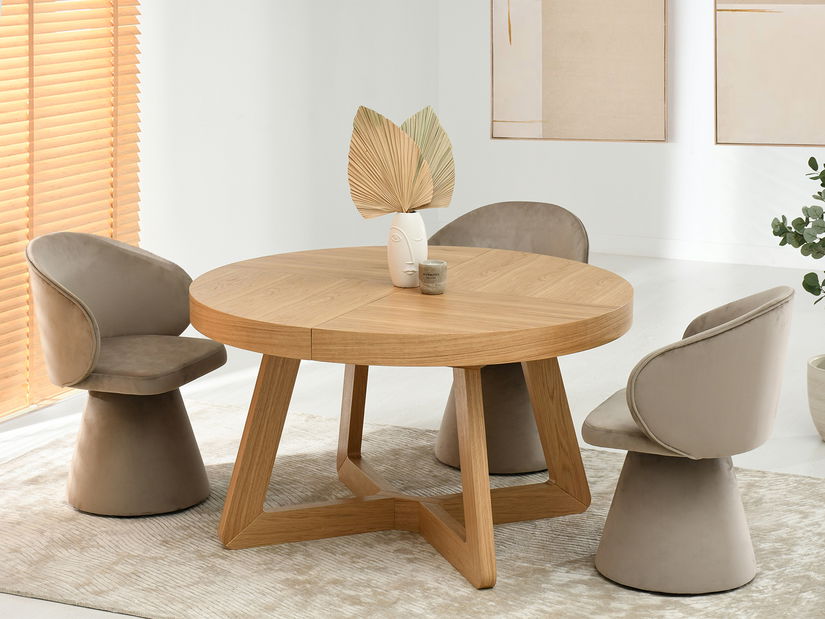 Masă sufragerie Vendran (stejar)