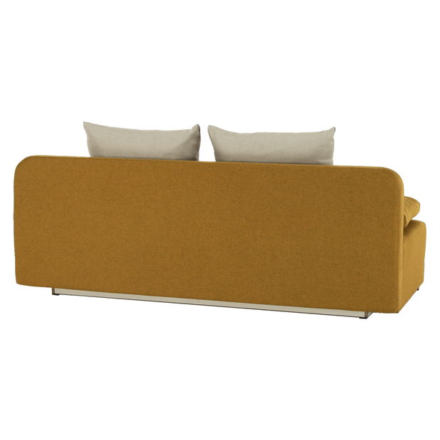 Rozkladacia pohovka Zarra (horčicová)