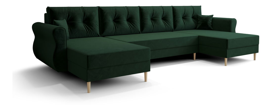 Colțar în formă de U Arcane U (verde închis)