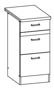 Dulap inferior de bucătărie Estell EZ12 D40 S3
