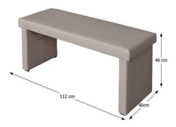 Bancă Mondry capucino