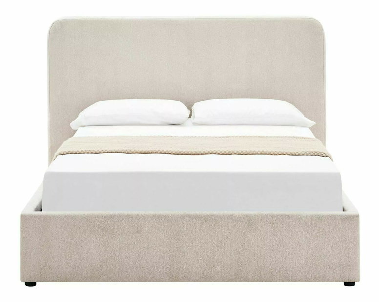 Manželská posteľ 140 cm Lumeso (béžová)