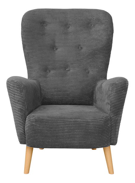 Fotelja Pasos (tamnosiva)