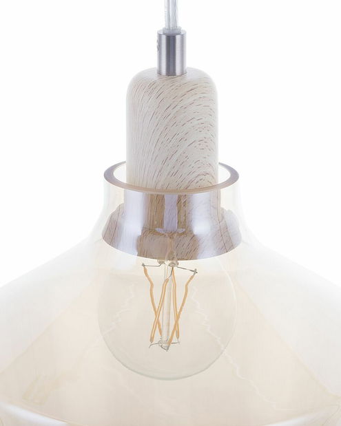 Függő lámpa Sarida (átlátszó)