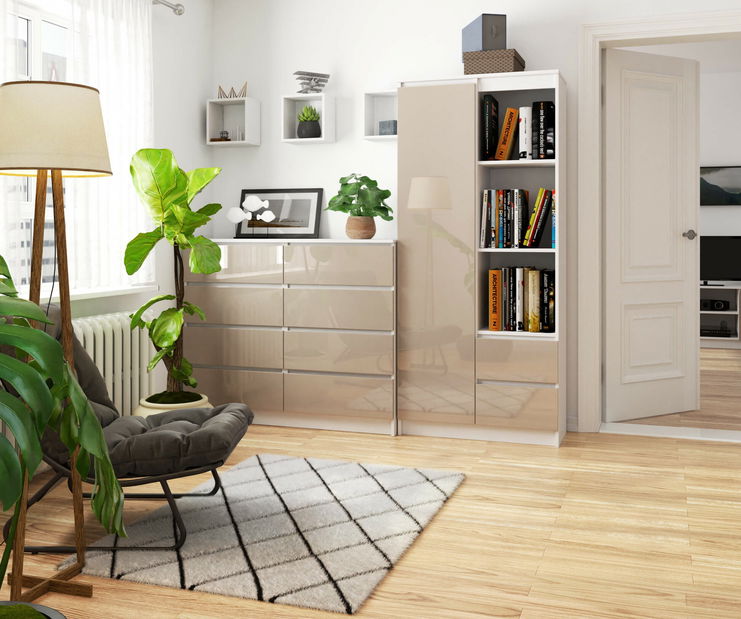 Regal Rehana (bijela + cappuccino sjaj)