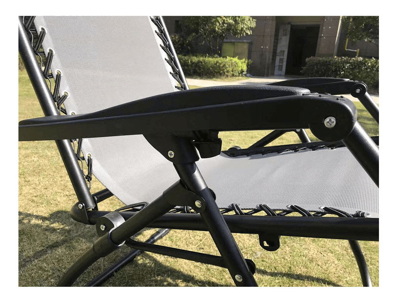 Állítható kerti fotel Gerry (szürke)