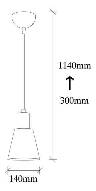 Stropna svjetiljka Kemu 6362