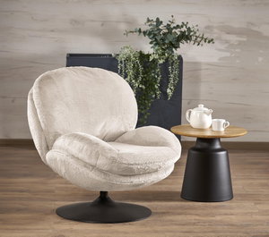 Fotoliu relax Shelldone (crem)