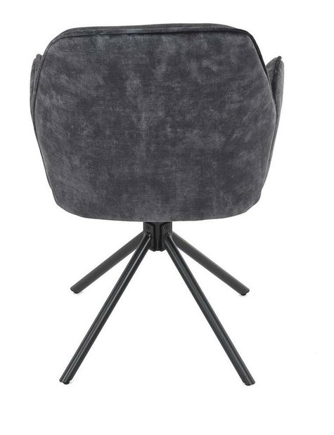 Jedálenská stolička Heridas (čierna)