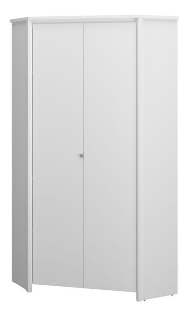 Kutni ormar za garderobu Ethan 2D (bijela)
