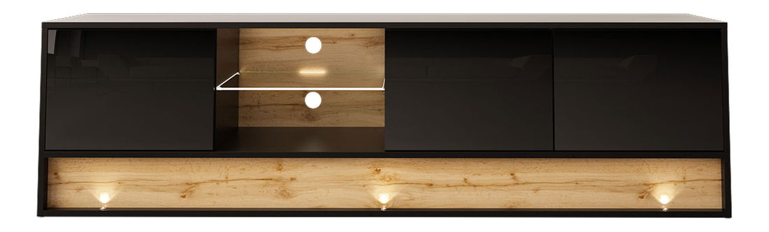 TV stolić/ormarić Gallina 180 (crna)