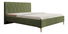 Bračni krevet 160 cm Tikka 160  (maslinasto zelena + zlatna)