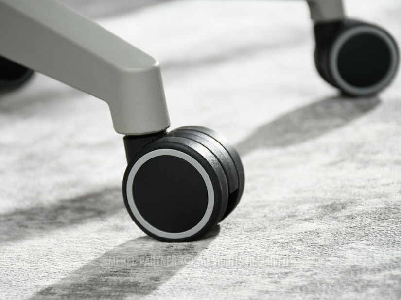 Fotoliu de birou Largindo (negru + gri)