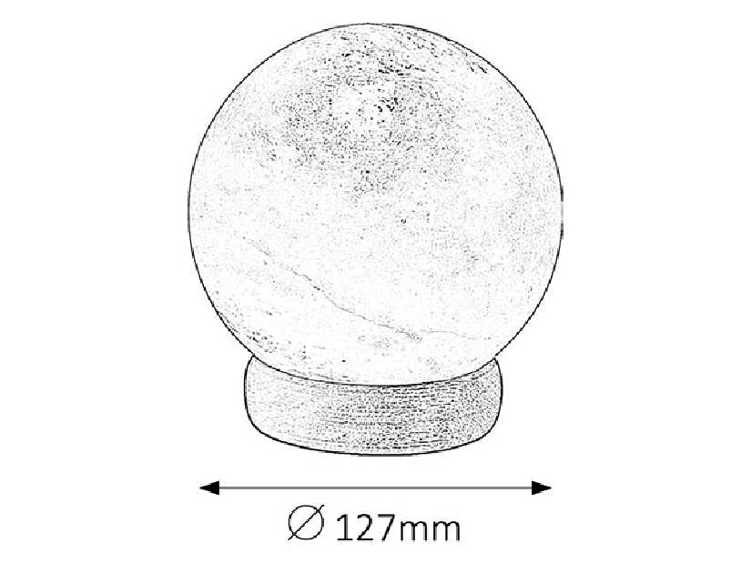 Dekoratívne svietidlo Ozone 4093 (hnedá)