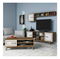 Set mobilier living Aysha (nuc + alb)