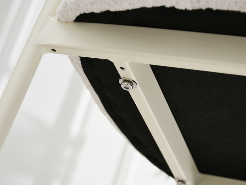 Jedálenská stolička Matices (krémová)