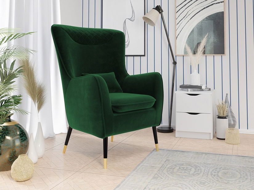 Fotoliu Artemis (verde închis)