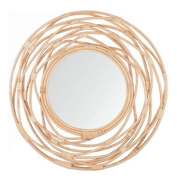 Nástenné zrkadlo Baloo (béžová)