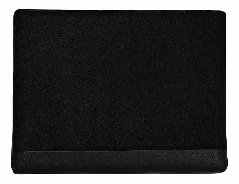 Pohovka trojsedačka HEINOLA (koža) (čierna)