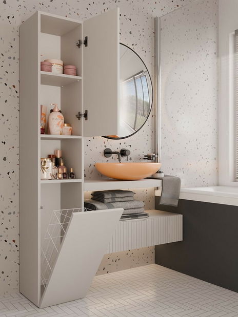 Dulap de baie Neltossa 13 (cashmir)