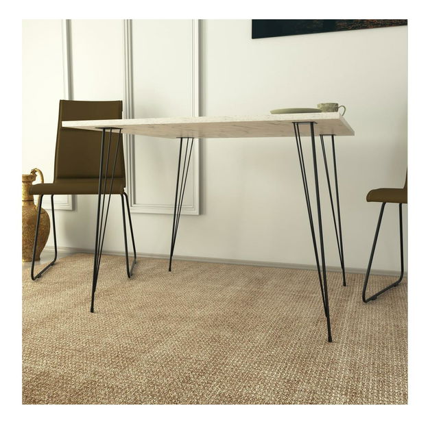 Étkezőasztal Sabuna 2 (4 fő részére) (fekete + fehér) 