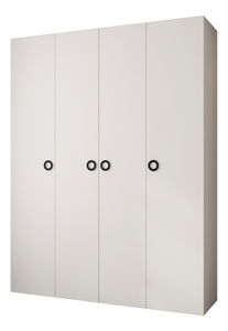 Dulap de haine 190 cm Carmela 50-1 (alb + Negru)